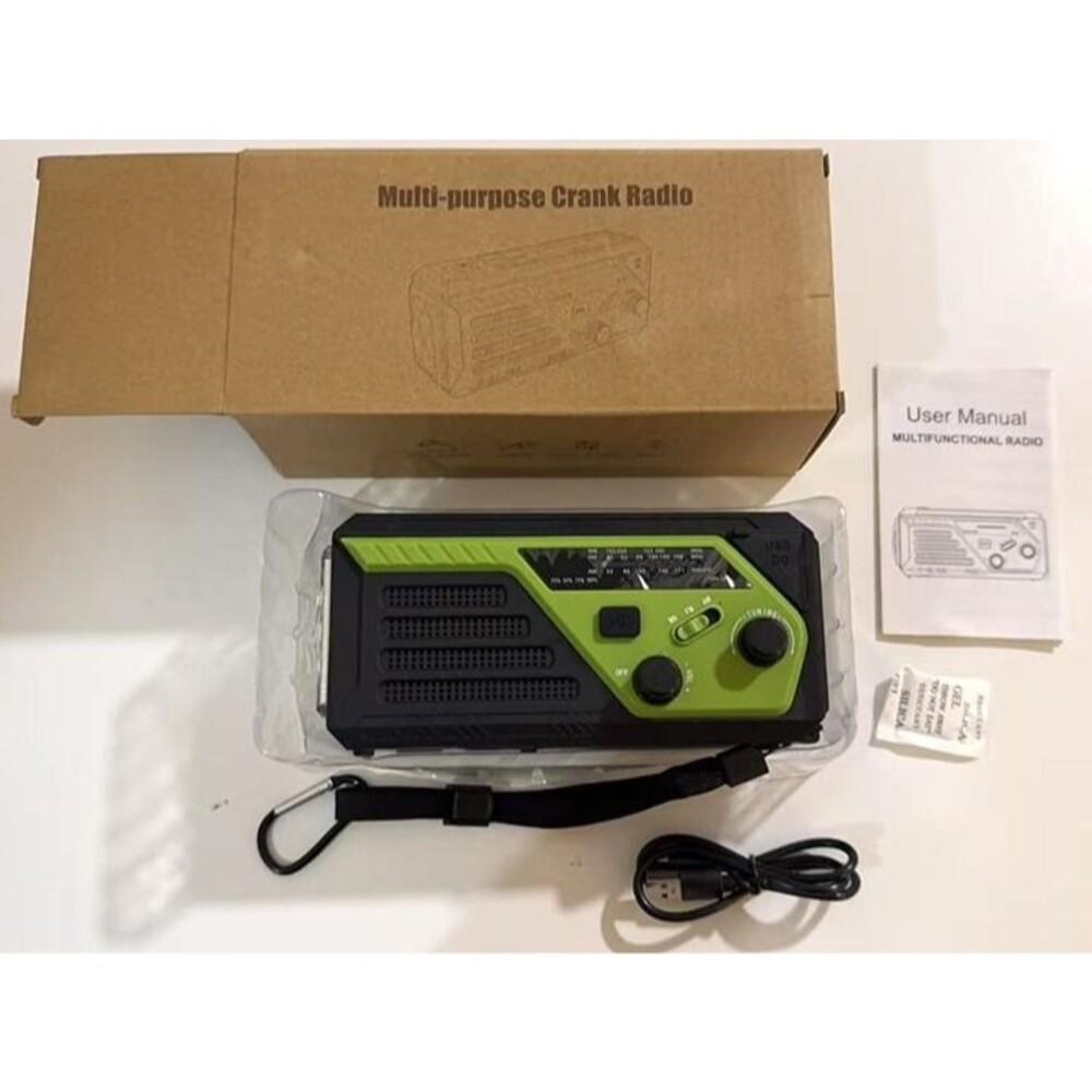 Weather Radio 22000mWh AM FM NOAA Emergency Radio - Picture 9 of 9